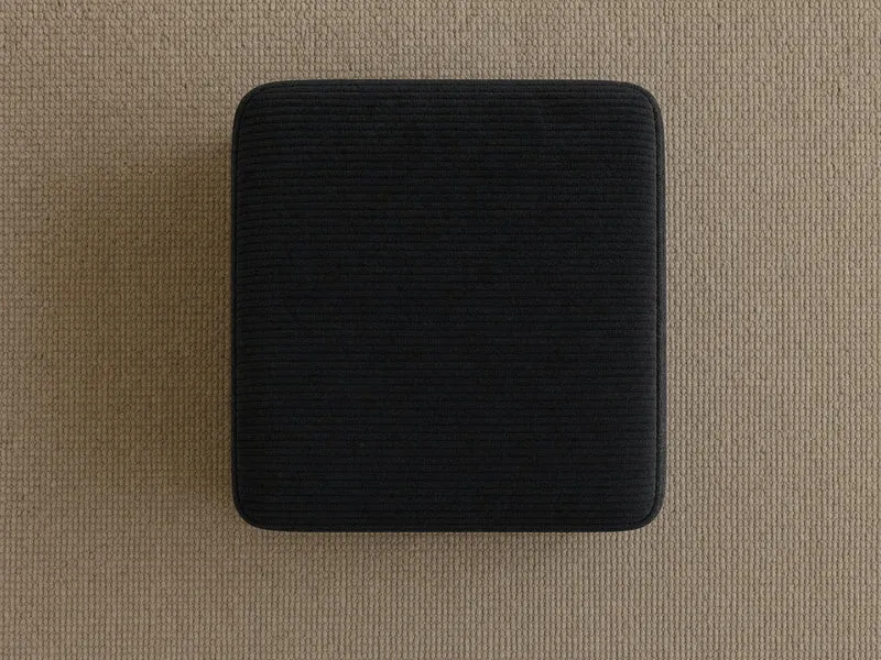 OSCAR POUF - Velours côtelé