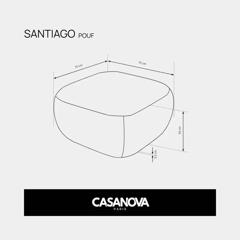 SANTIAGO POUF