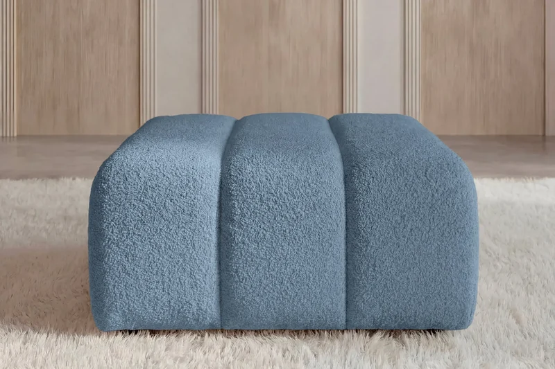CELESTE POUF - Tissu bouclette