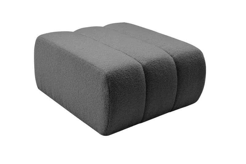 CELESTE POUF - Tissu bouclette