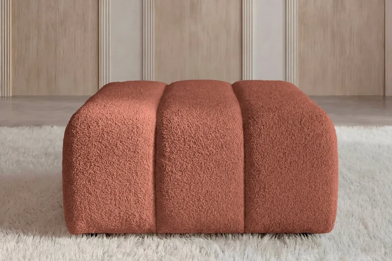 CELESTE POUF - Tissu bouclette