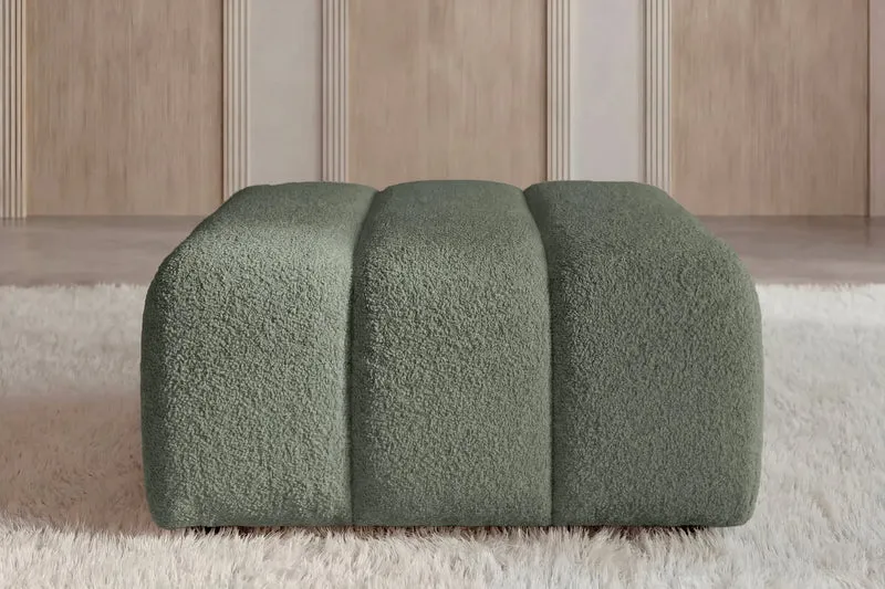 CELESTE POUF - Tissu bouclette