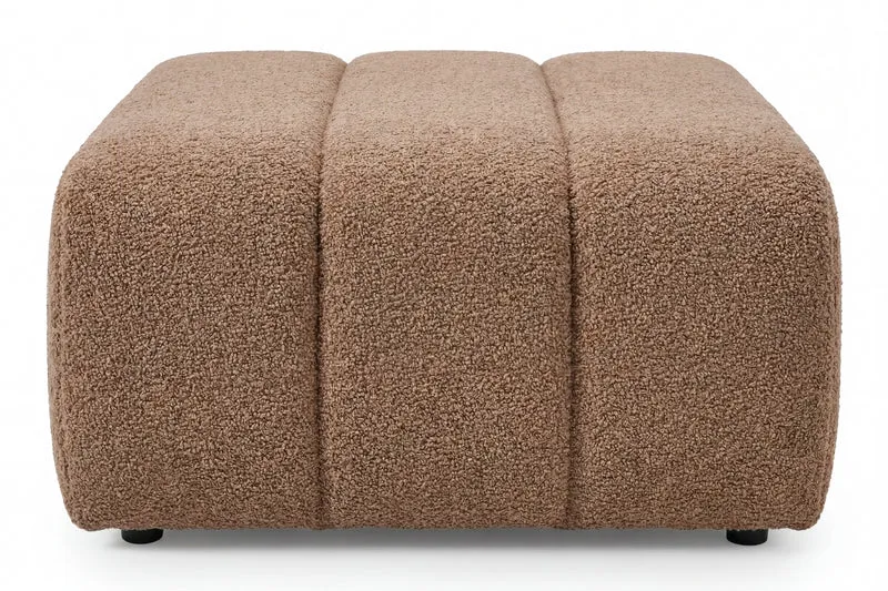 CELESTE POUF - Tissu bouclette
