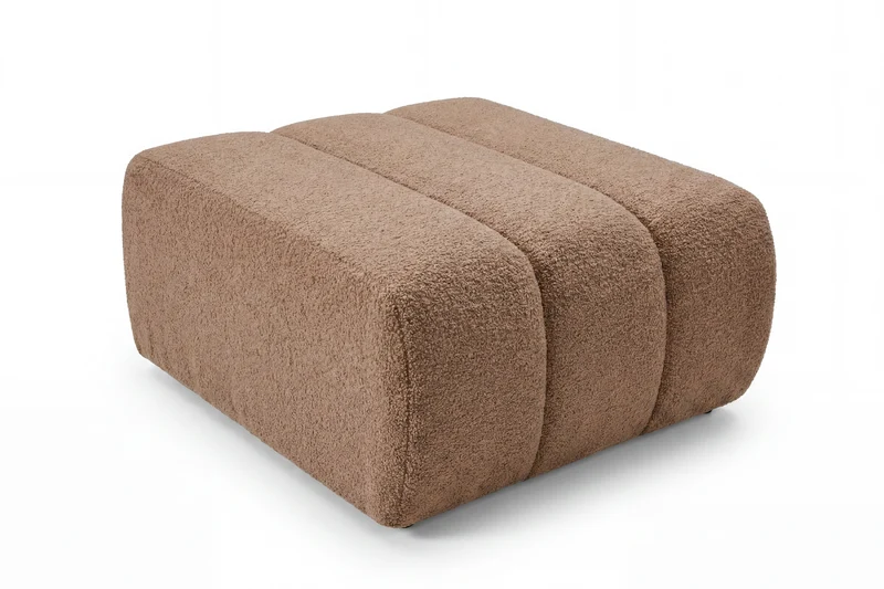 CELESTE POUF - Tissu bouclette
