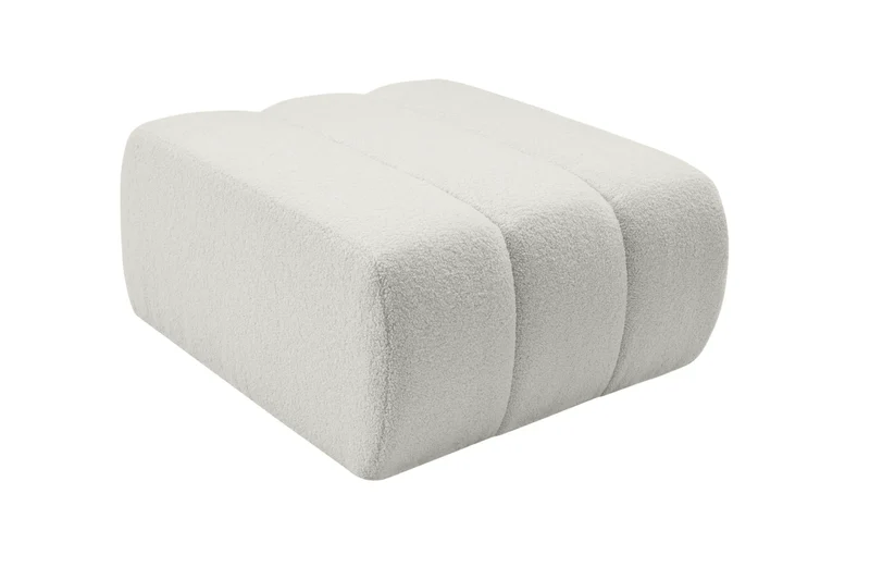 CELESTE POUF - Tissu bouclette
