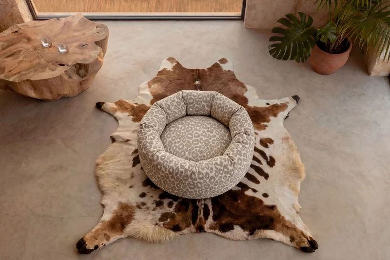 MOKA - PANIER CHIEN/CHAT Tissu sauvage