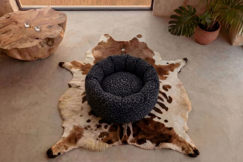 MOKA - PANIER CHIEN/CHAT Tissu sauvage
