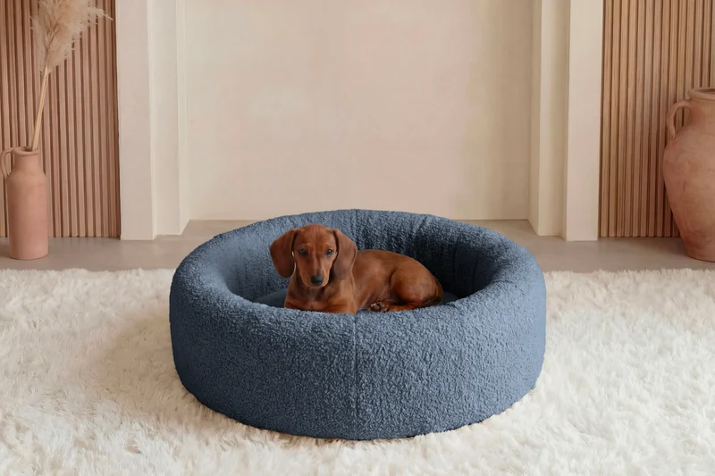 MOKA - PANIER CHIEN/CHAT Tissu bouclette