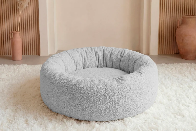 MOKA - PANIER CHIEN/CHAT Tissu bouclette