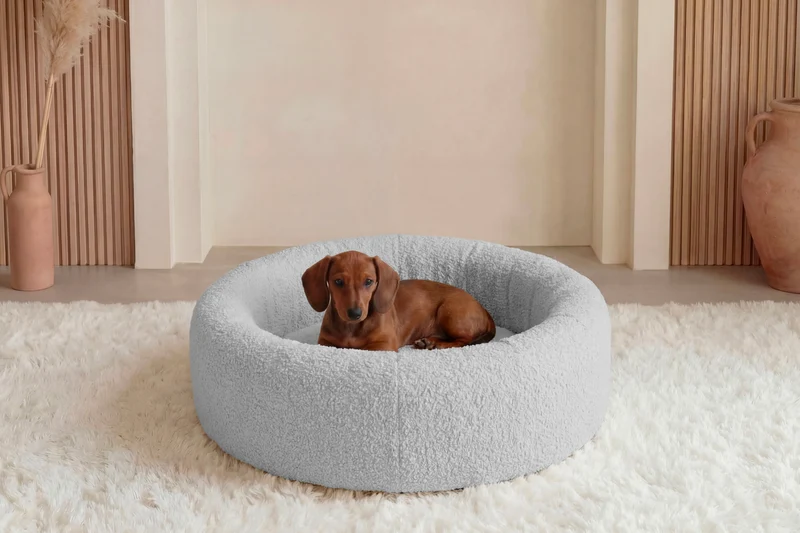 MOKA - PANIER CHIEN/CHAT Tissu bouclette