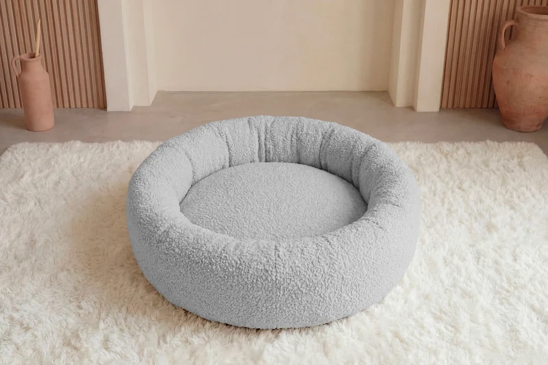 MOKA - PANIER CHIEN/CHAT Tissu bouclette