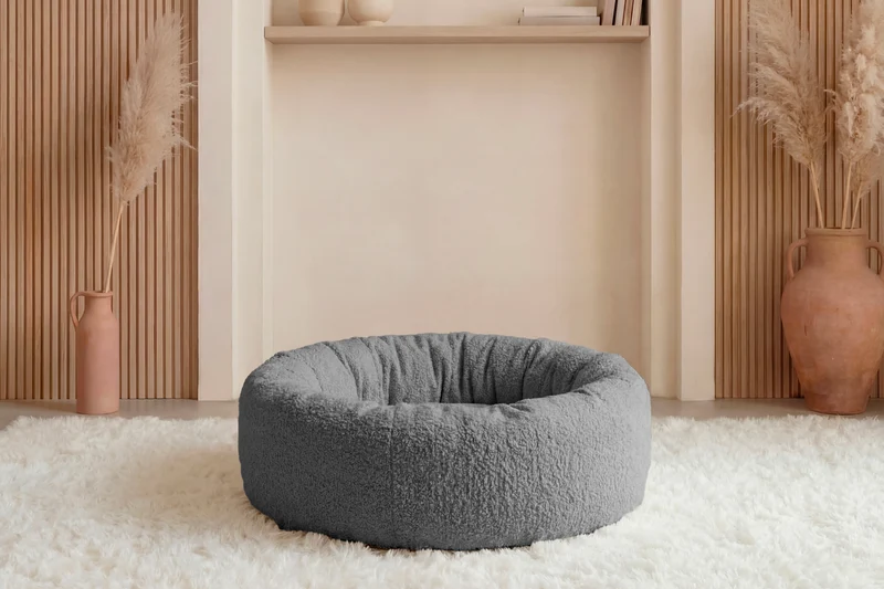 MOKA - PANIER CHIEN/CHAT Tissu bouclette