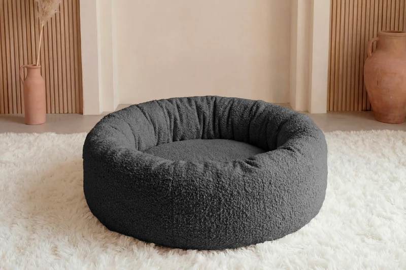 MOKA - PANIER CHIEN/CHAT Tissu bouclette