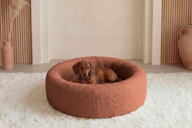 MOKA - PANIER CHIEN/CHAT Tissu bouclette