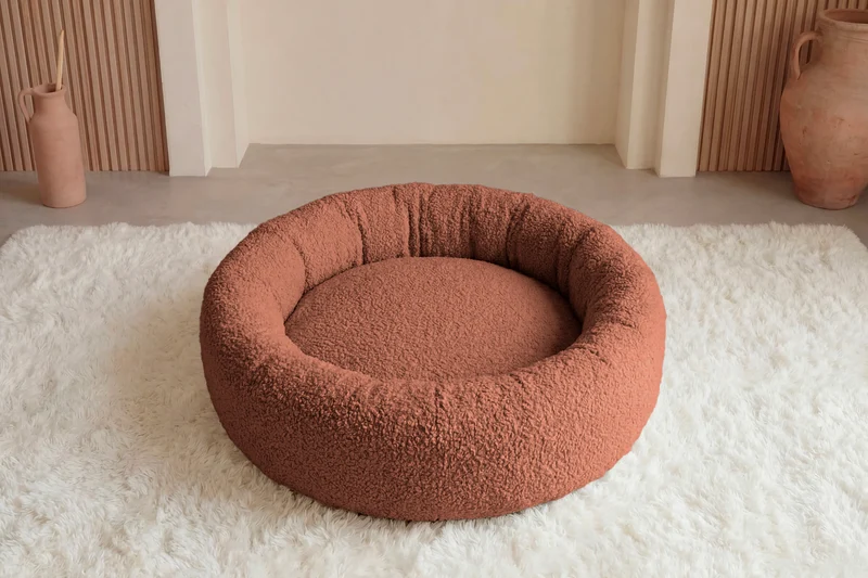 MOKA - PANIER CHIEN/CHAT Tissu bouclette