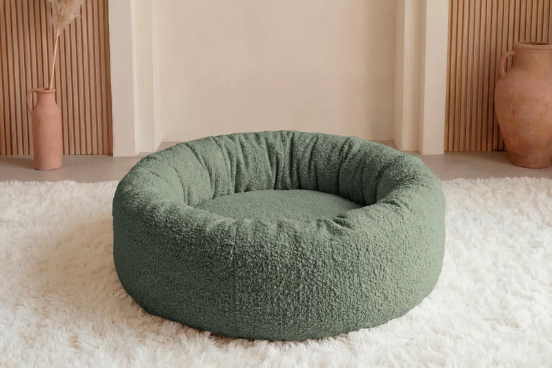 MOKA - PANIER CHIEN/CHAT Tissu bouclette