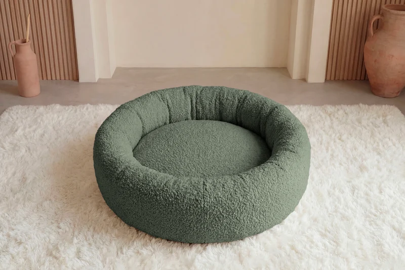 MOKA - PANIER CHIEN/CHAT Tissu bouclette