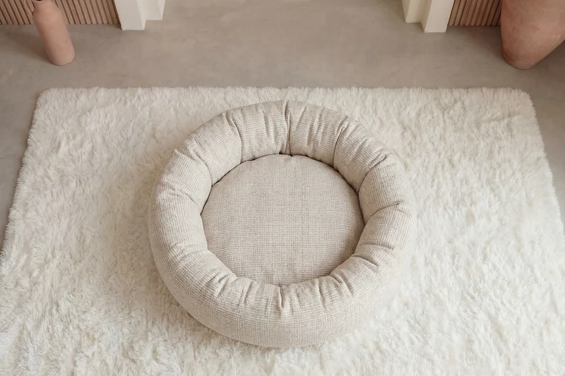 MOKA - PANIER CHIEN/CHAT Tissu chenille