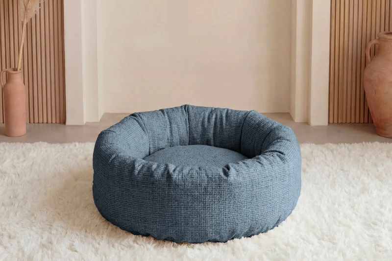 MOKA - PANIER CHIEN/CHAT Tissu chenille