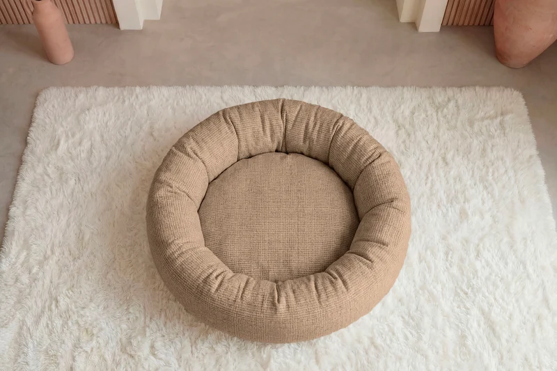 MOKA - PANIER CHIEN/CHAT Tissu chenille