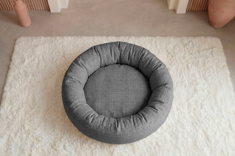 MOKA - PANIER CHIEN/CHAT Tissu chenille