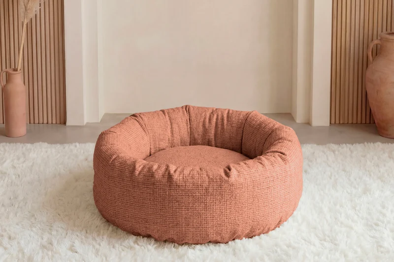 MOKA - PANIER CHIEN/CHAT Tissu chenille
