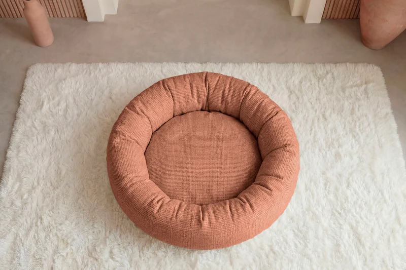 MOKA - PANIER CHIEN/CHAT Tissu chenille