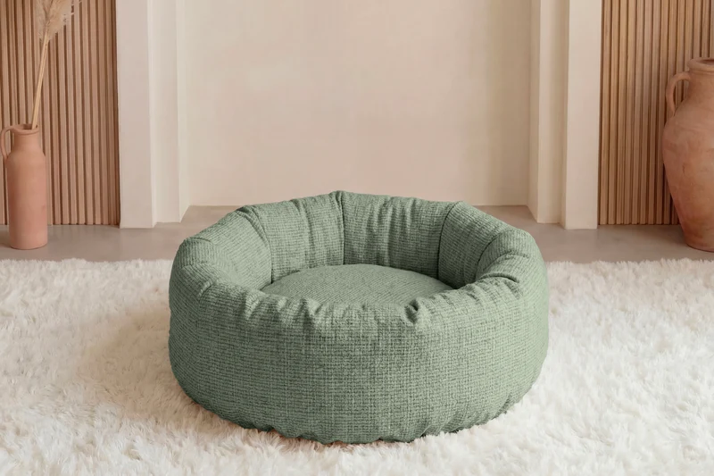 MOKA - PANIER CHIEN/CHAT Tissu chenille