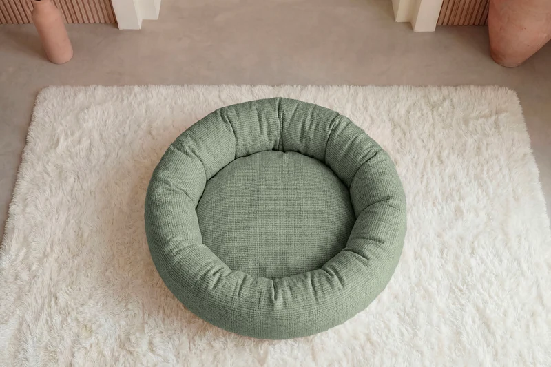 MOKA - PANIER CHIEN/CHAT Tissu chenille