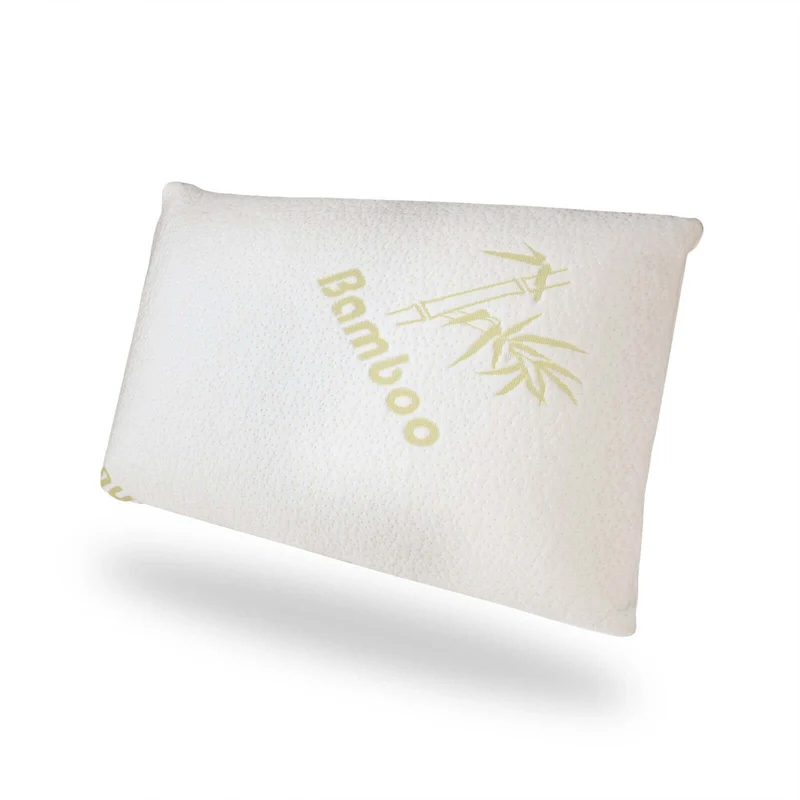 Oreiller bambou mémoire de forme, respirant, déhoussable - Collection Bamboo