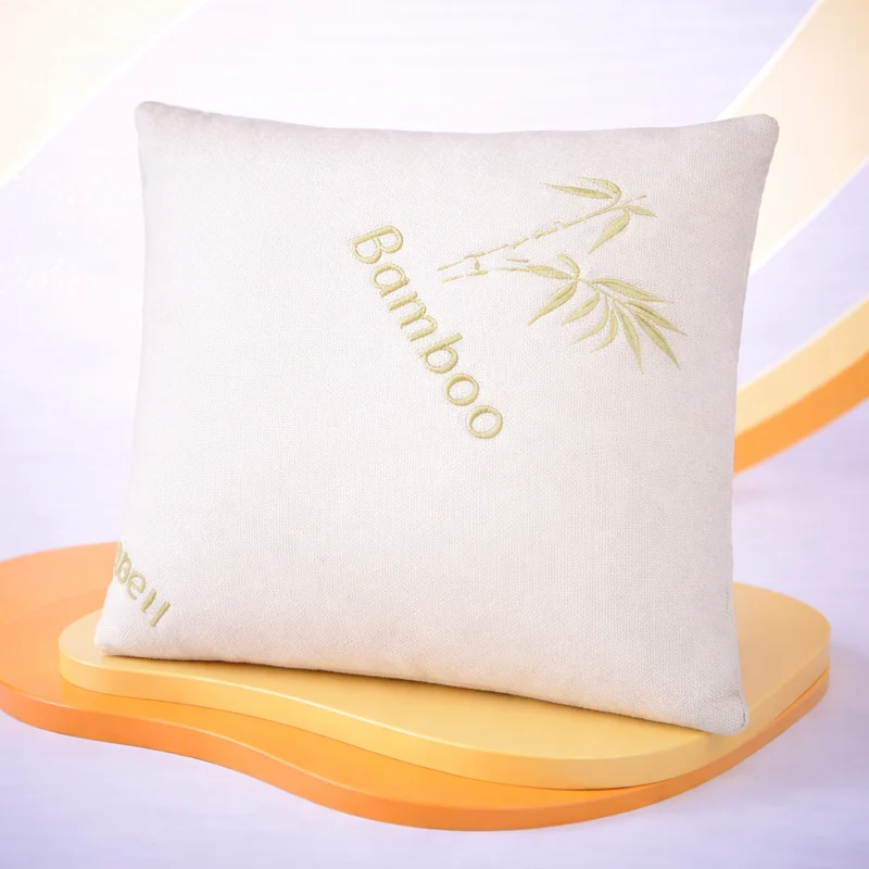 Oreiller bambou mémoire de forme, respirant, déhoussable - Collection Bamboo
