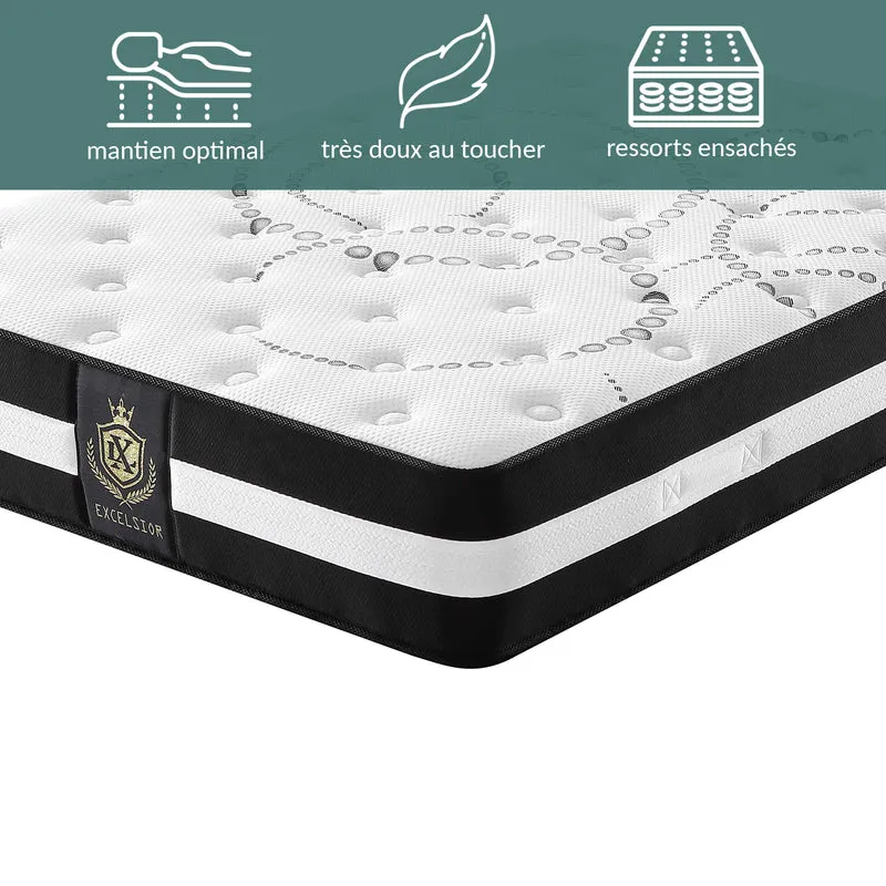 Matelas 30 cm, effet antidouleur articulaire - Collection Excelsior
