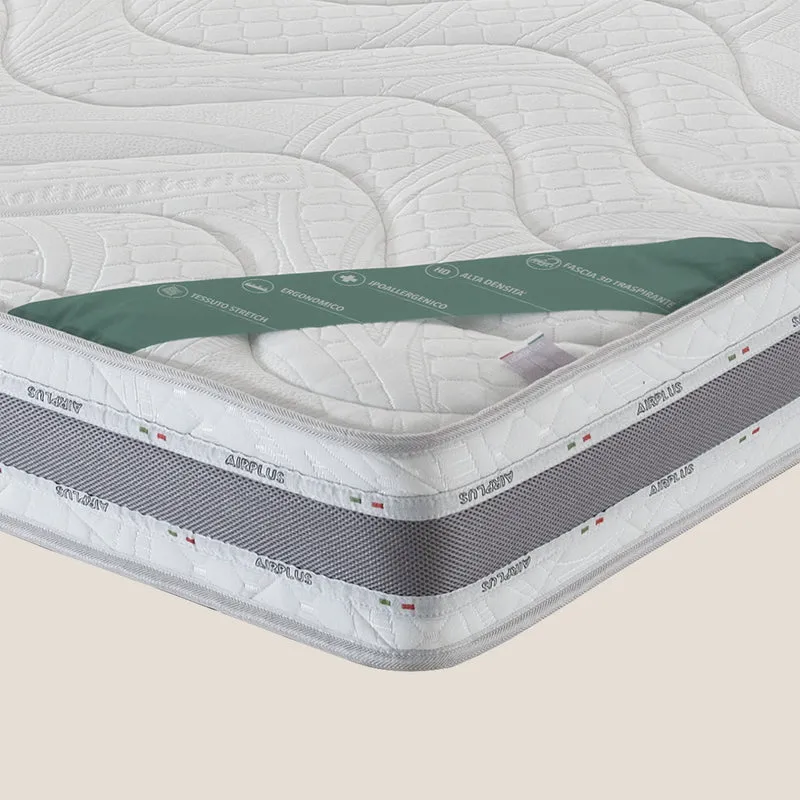 Comfort+ H18 cm et mémoire de forme - matelas haute densité hypoallergénique et transpirant pour canapé convertible