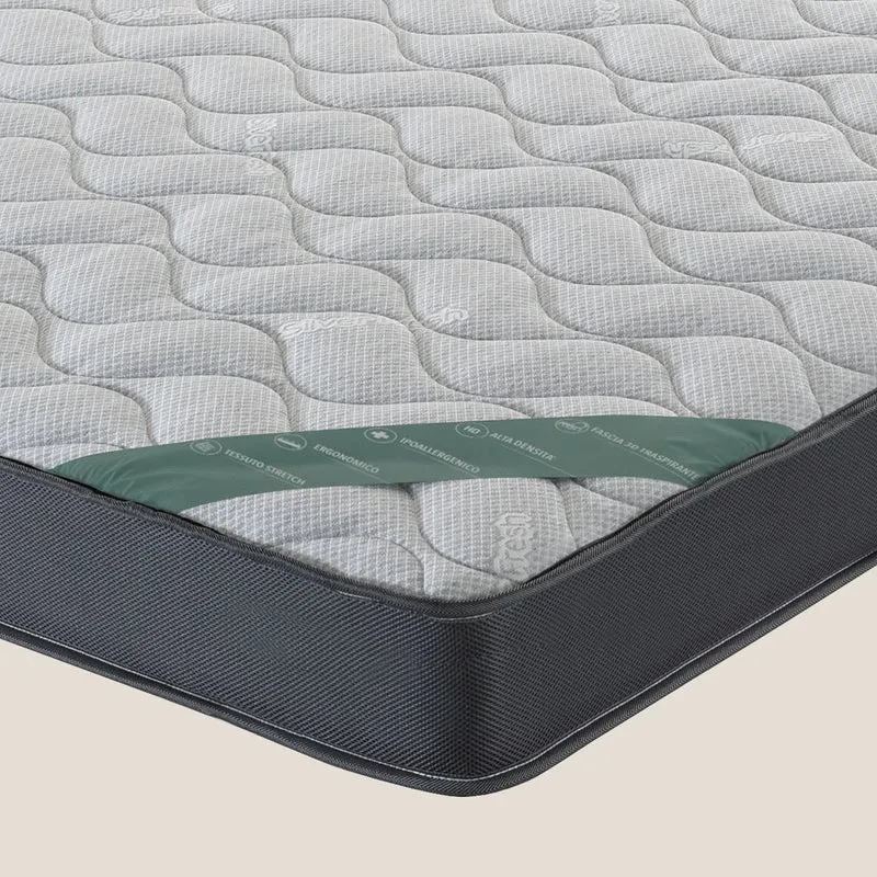 Comfort+ H16 cm pour sommier à lattes - matelas haute densité hypoallergénique et transpirant pour canapé convertible