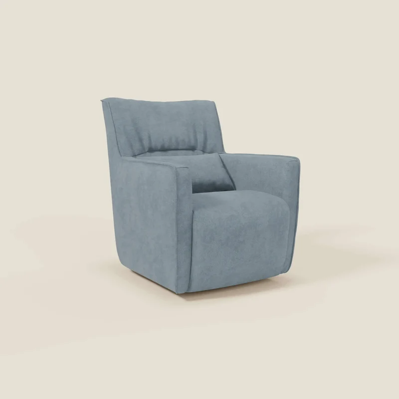 Tulla Fauteuil pivotant en tissu imperméable T02