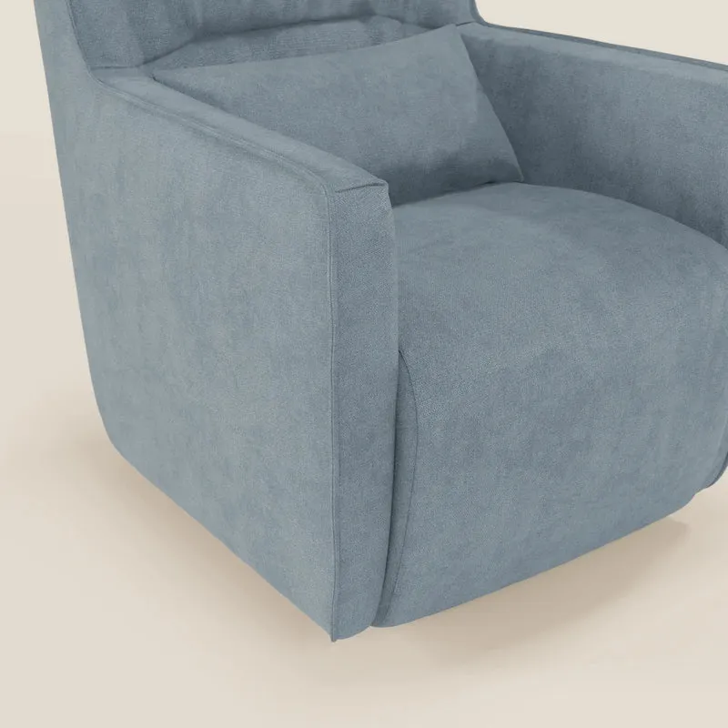 Tulla Fauteuil pivotant en tissu imperméable T02