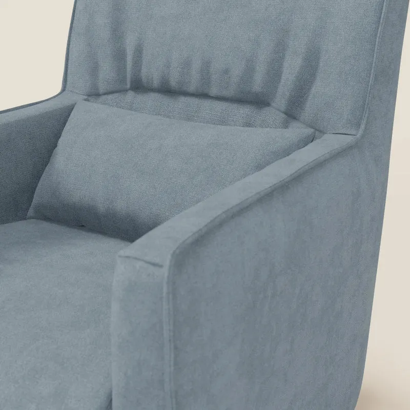 Tulla Fauteuil pivotant en tissu imperméable T02