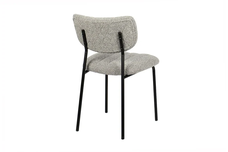 Chaises de Salle à Manger ANITA Gris Claire - 72 x 53 cm