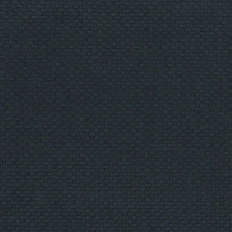 Kaleo Canapé convertible moderne avec matelas H17 cm - en tissu imperméable T26 bleu navy