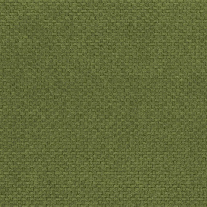 Kaleo Canapé convertible moderne avec matelas H17 cm - en tissu imperméable T26 vert mousse