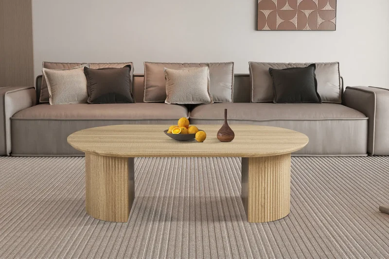 Table Basse Ovale LYANE - 120 cm