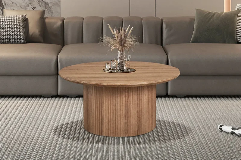 Table Basse Ronde LYANE - 80 cm