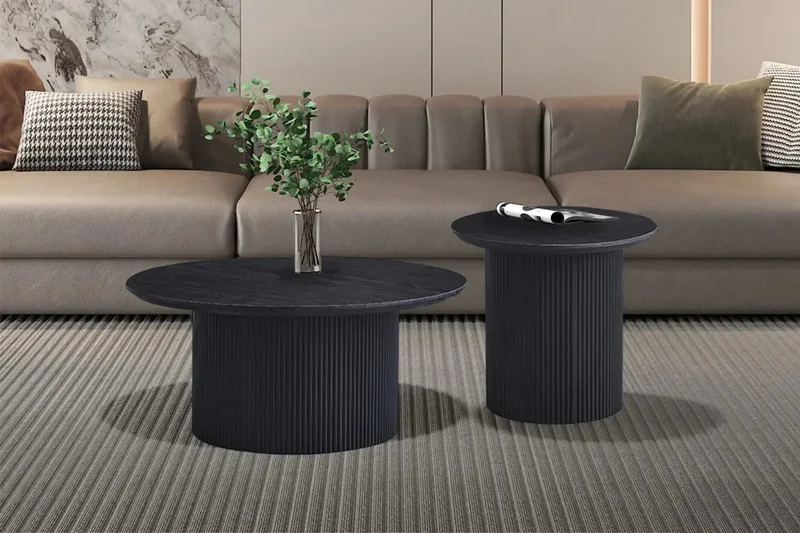 Table Basse Ronde LYANE - 80 cm