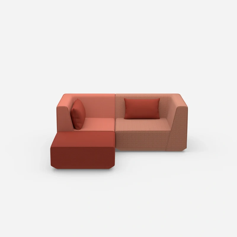 Ecksofa tief