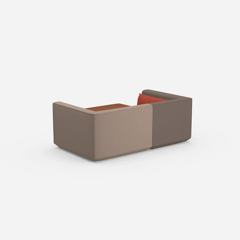 Ecksofa tief