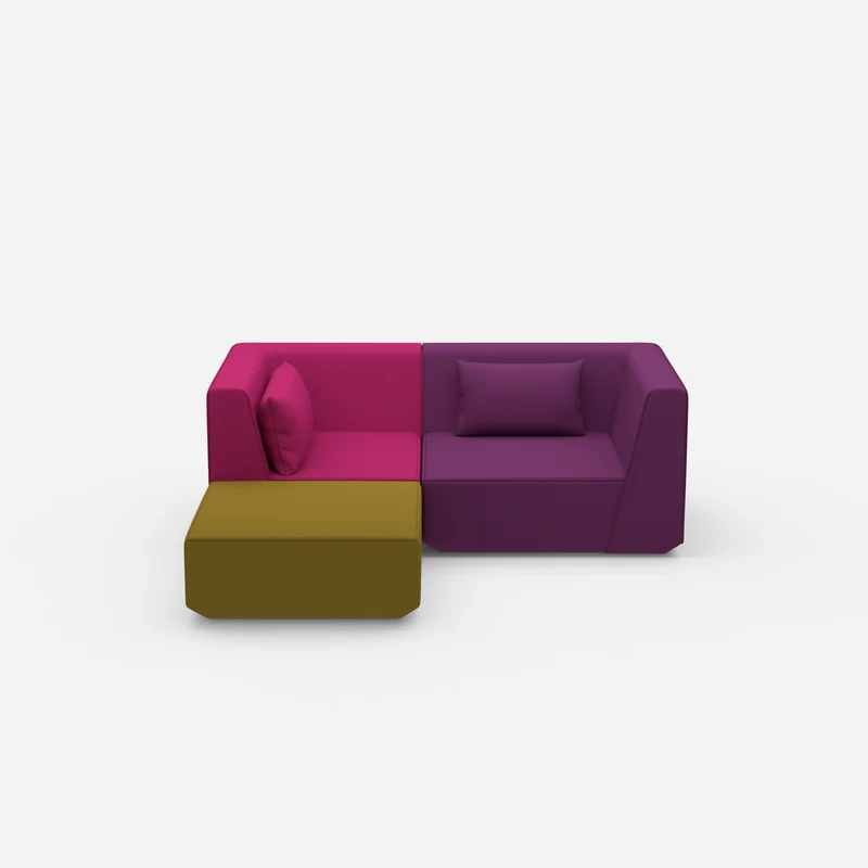 Ecksofa tief