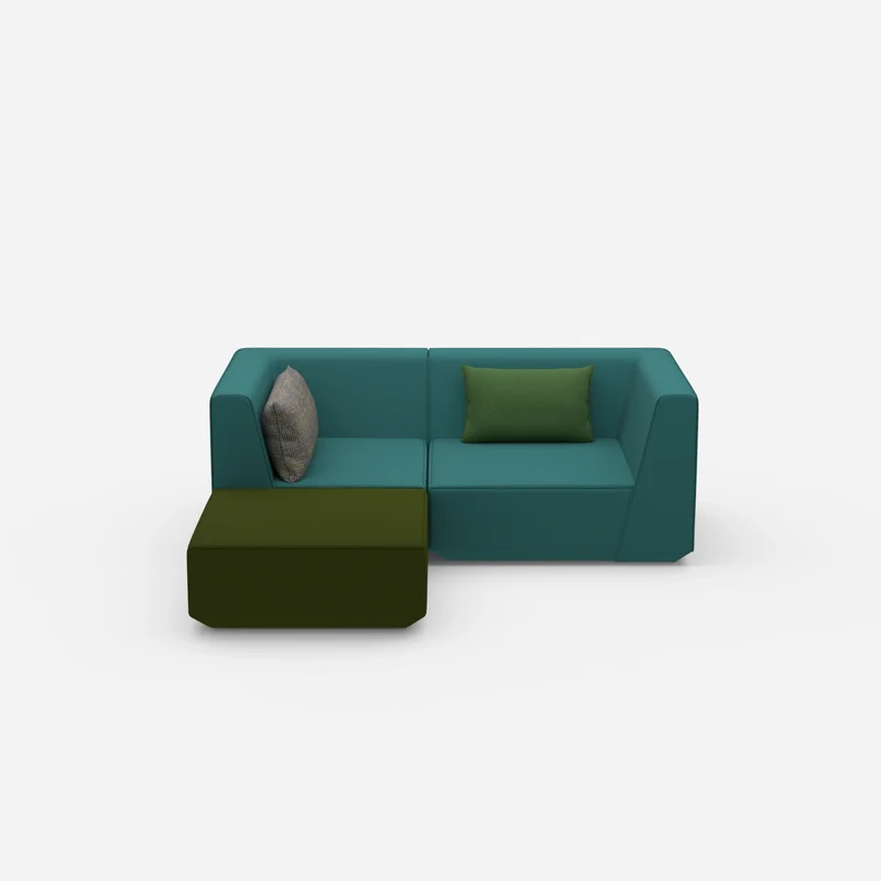 Ecksofa tief
