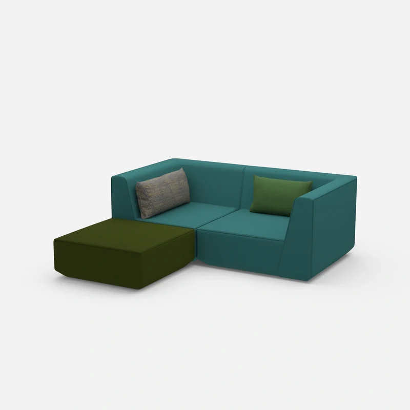 Ecksofa tief