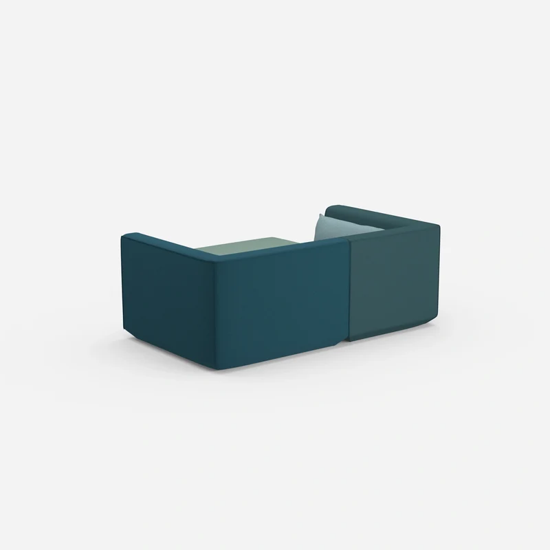 Ecksofa tief