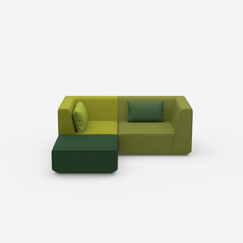 Ecksofa tief
